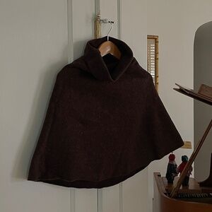 ジャケット・アウター cecilie telle high neck poncho Cecilie Telle High Neck Knitted Poncho | Garmentory